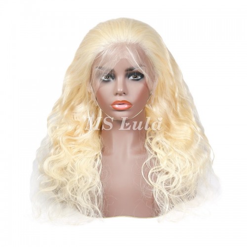 #613 Blonde Color Body Wave 360 Lace Frontal Wig | Human Hair Wig | Lace Front